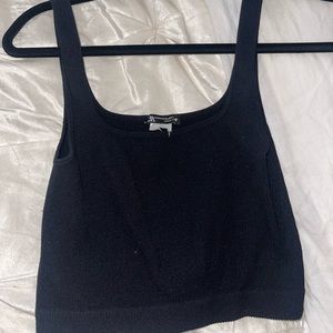 Zara basic crop tank